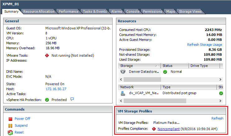 VMware Profile Driven Storage Configuration | TechCrumble