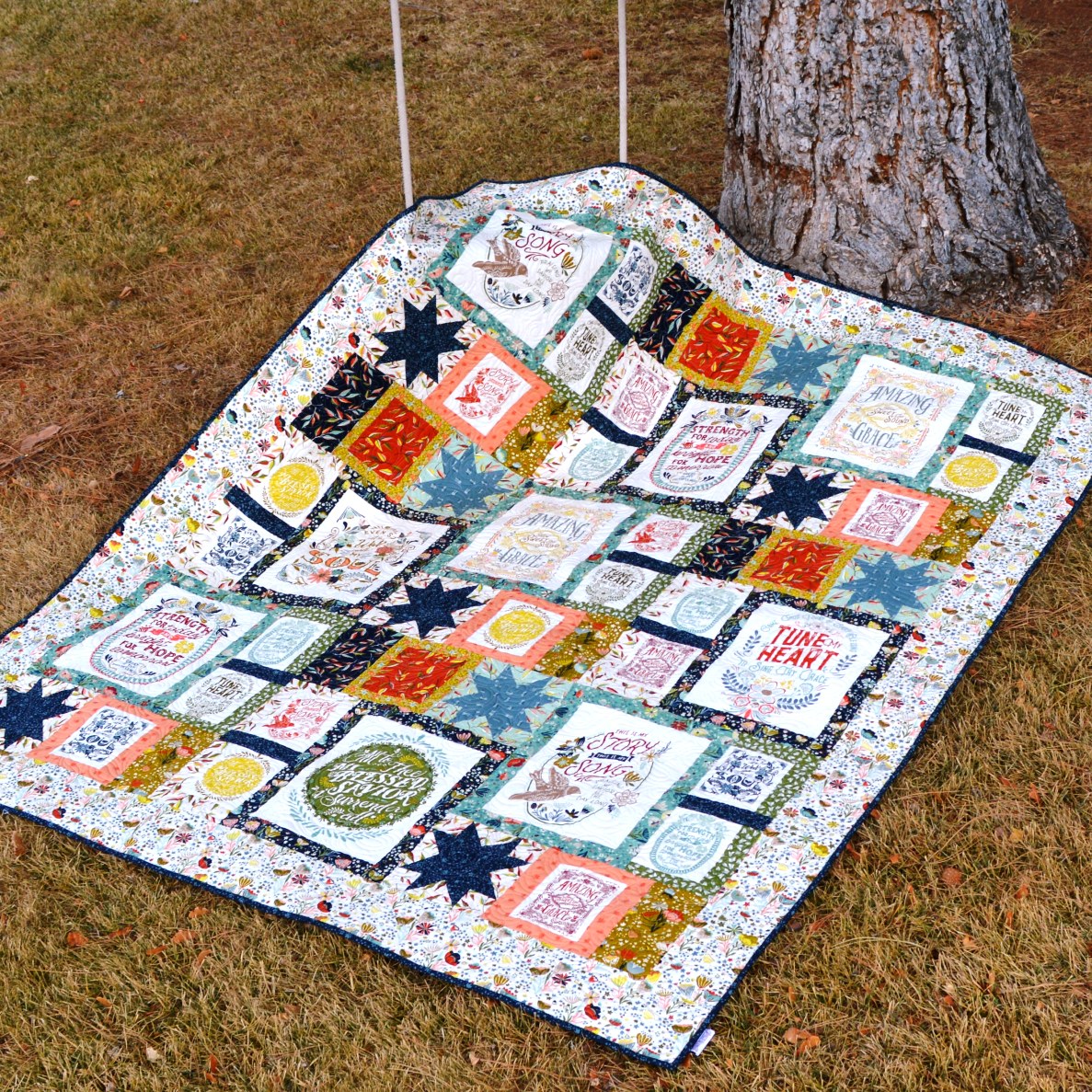 Happy Quilting Guiding Stars Quilt
