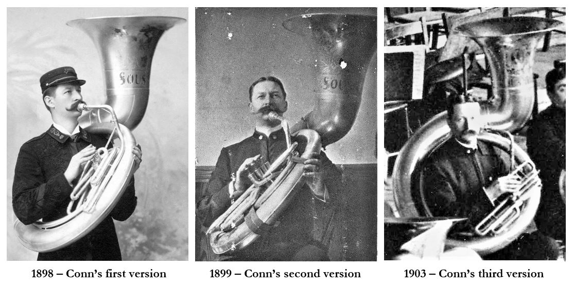 Strictly Oompah Evolution of Conn's first Sousaphone