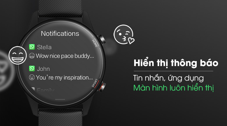 Đồng hồ thông minh Xiaomi Mi Watch BHR4550GL Đen Đồng hồ thông minh Xiaomi Mi Watch BHR4550GL Đen