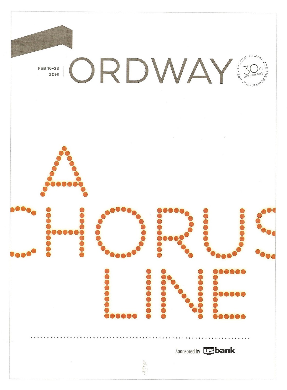 Cherry and Spoon "A Chorus Line" at the Ordway Center for Performing Arts