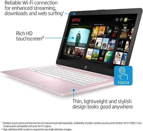 Review HP Stream 14-cb194nr HD Touchscreen Laptop