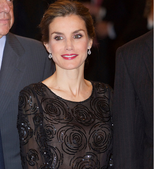 King Felipe VI of Spain and Queen Letizia of Spain attend the "Francisco Cerecedo" journalism award 2014 ceremony