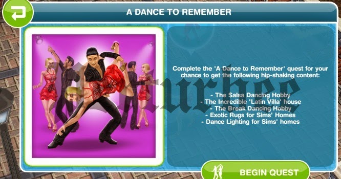 A Dance to Remember - The Sims FreePlay
