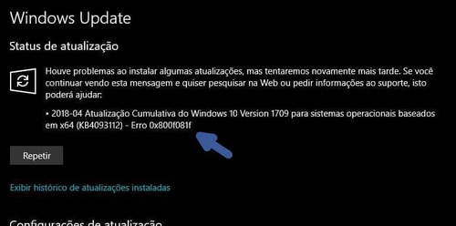 Install updates Install updates