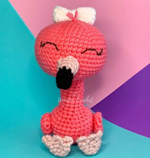 PATRON GRATIS FLAMENCO AMIGURUMI 43628