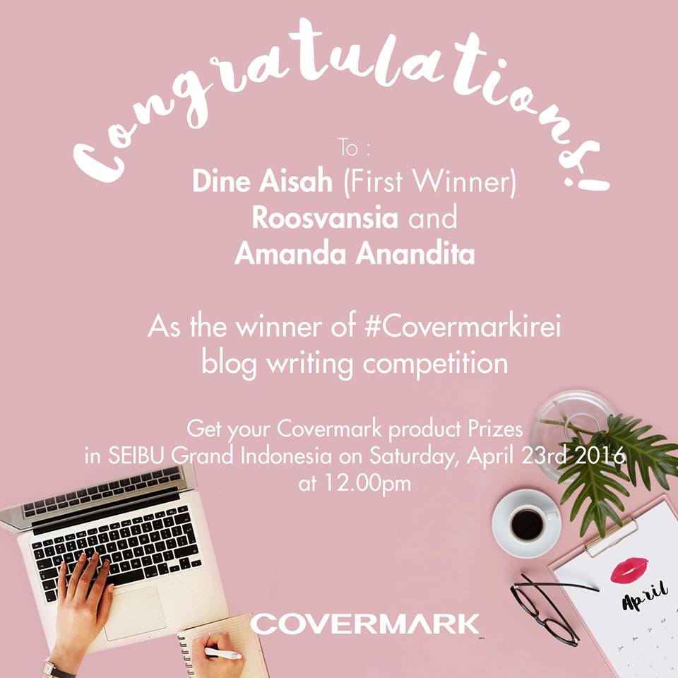 Winner of Covermark Blog Competition