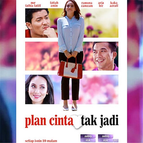 Sinopsis drama Plan Cinta Tak Jadi (Astro), pelakon dan gambar drama Plan Cinta Tak Jadi, Download OST lagu tema drama Plan Cinta Tak Jadi, lagu Senyum : Aziz Harun