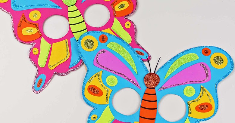 butterfly-mask-craft-with-free-printable-butterfly-template-messy