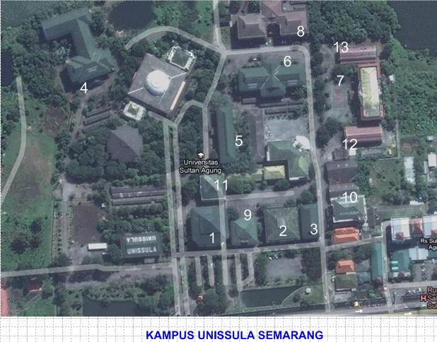 SEJARAH SAINS ISLAM: NAMA GEDUNG FAKULTAS DI KAMPUS UNISSULA
