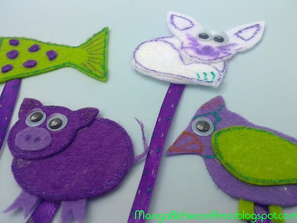 marcapáginas mascotas 