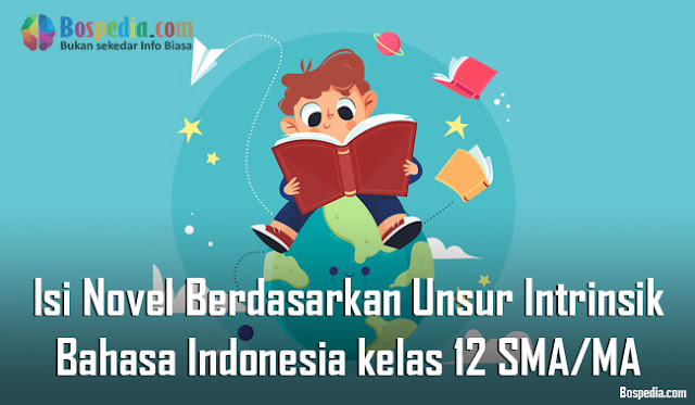 Materi Isi Novel Berdasarkan Unsur Intrinsik Mapel Bahasa Indonesia Kelas 12 Sma Ma Bospedia