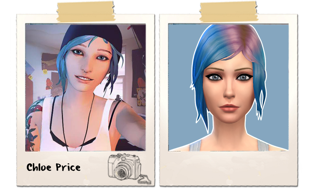Chloe Price's Blue Hair Merchandise - wide 6