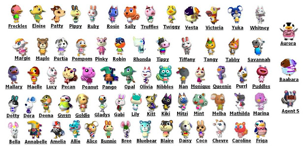 hairstyles animal crossing wild