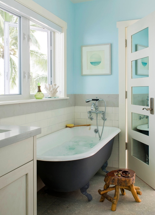 32 Blue Bathroom Ideas with a Coastal Vibe