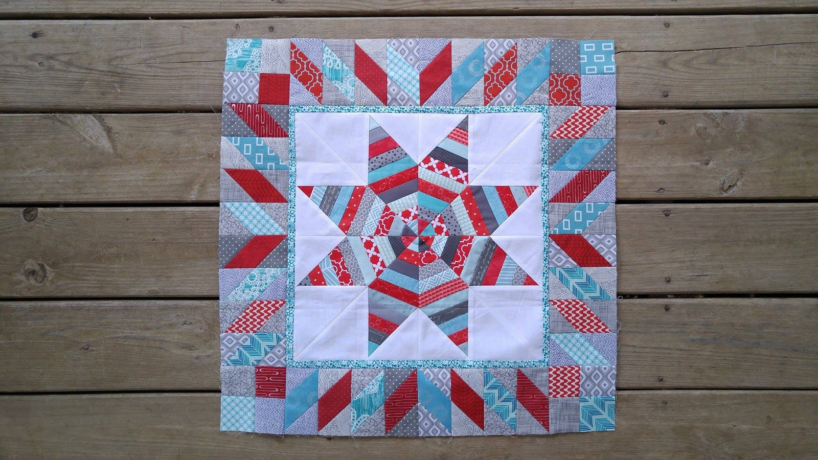 Slice of Pi Quilts Round Robin A Finished Quilt