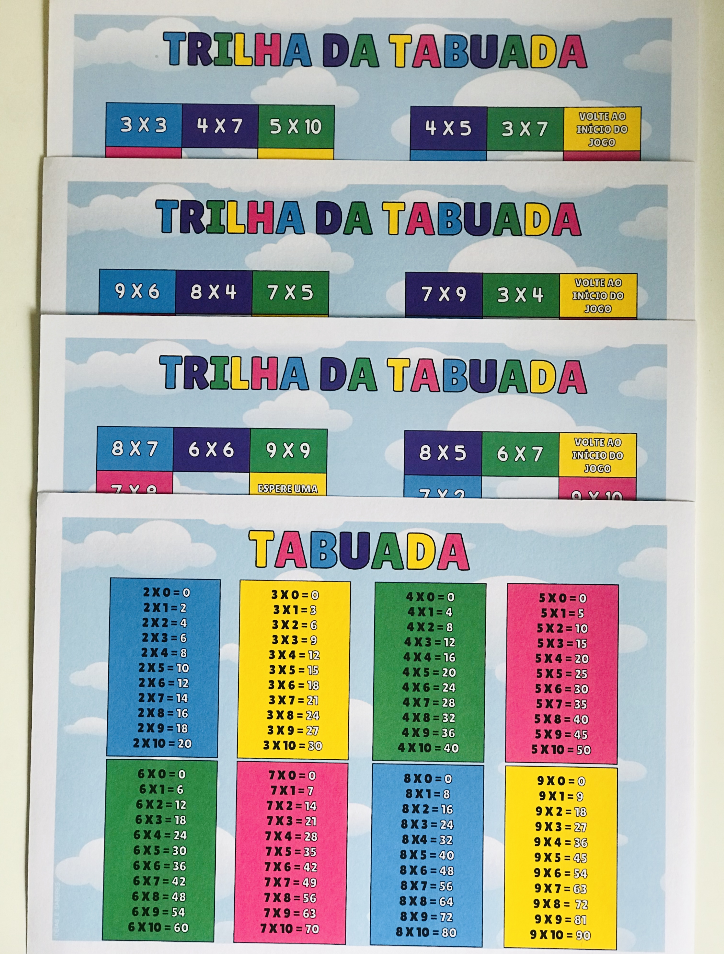 10 ideias de Tabuada  tabuada, matemática, multiplicação