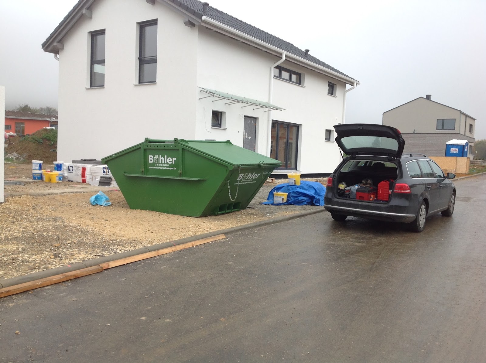 Garage vorbereiten