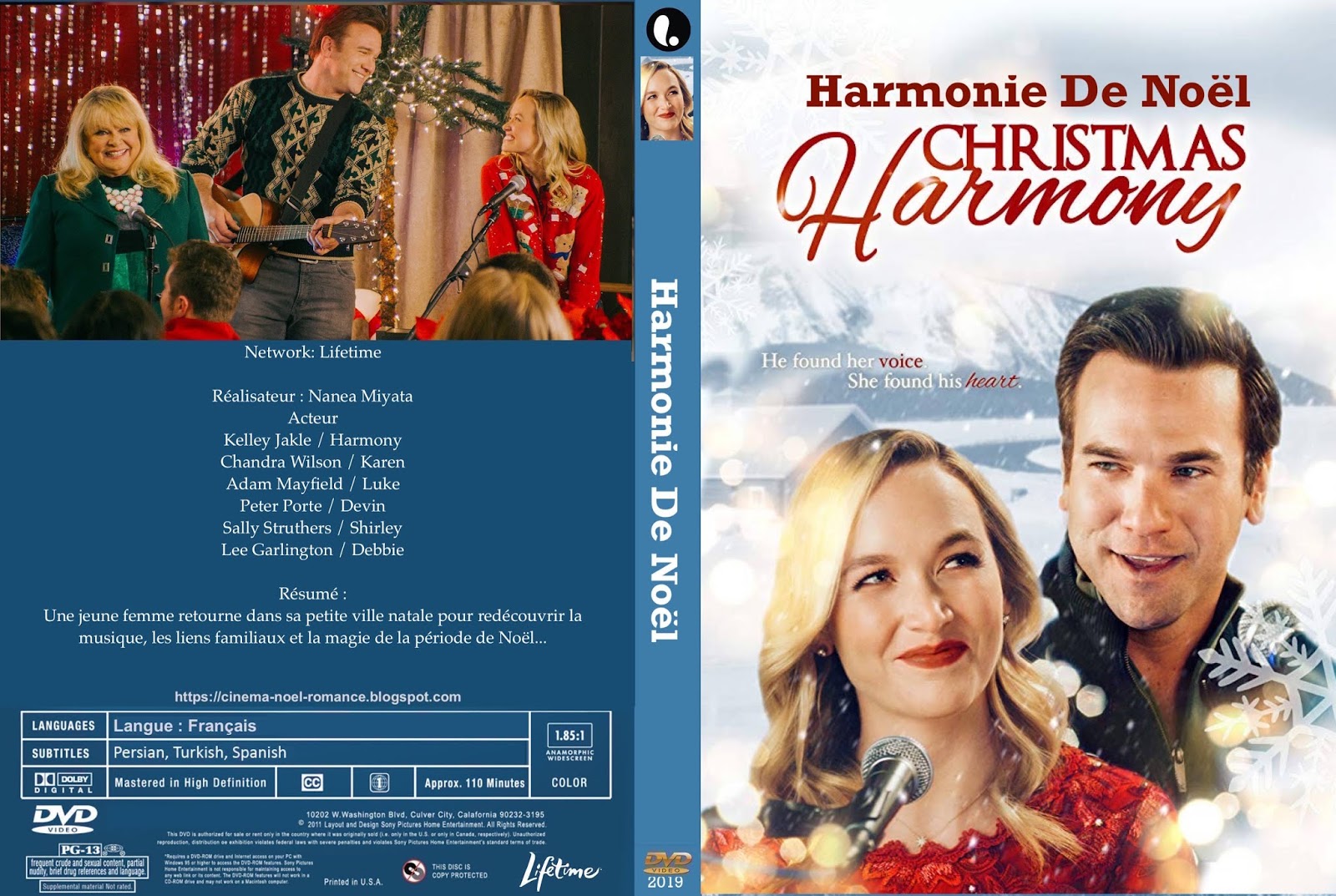 Dvd La Romance De Noel En Francais C'est un beau téléfilm : Noël et Romance...Chrisnow: Harmonie De Noël