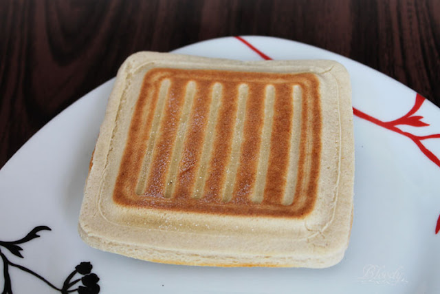 Toast it! BBQ Style von Hochland - fertiges Sandwich