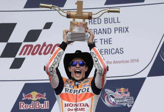 Motogp Amerika Rossi Jatuh Marquez Juara