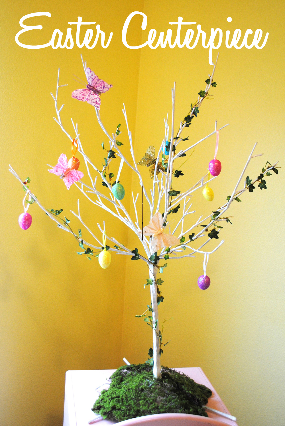 Itsy Belle: {DIY} Easter Tree Centerpiece