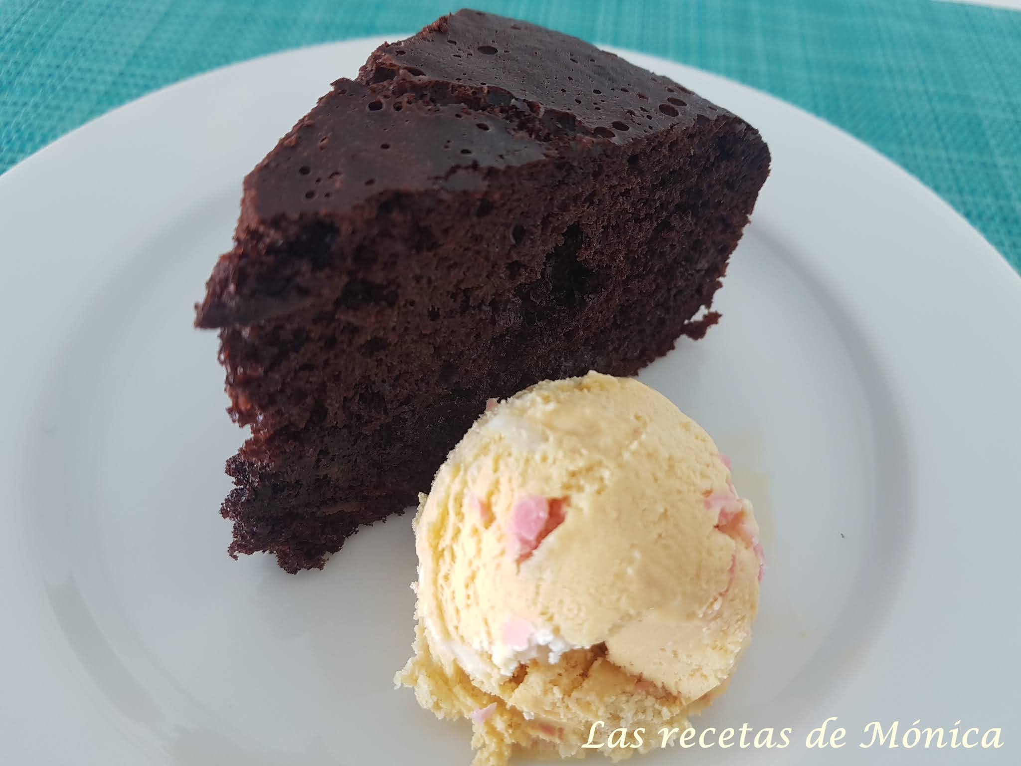 Las recetas de Mónica: Bizcocho de chocolate saludable definitivo