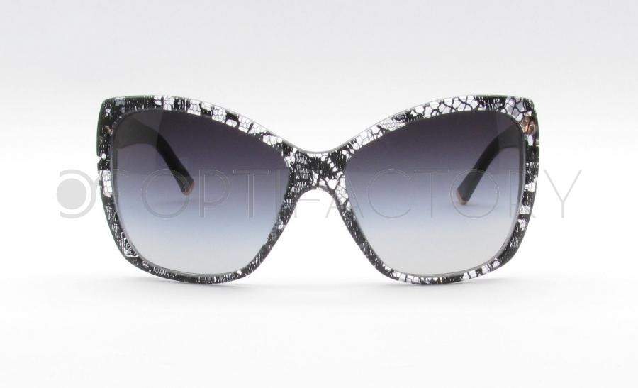 Dolce & Gabbana Anteojos De Sol DG 4450 31191U Azul Oscuro Espejo Azul Plata