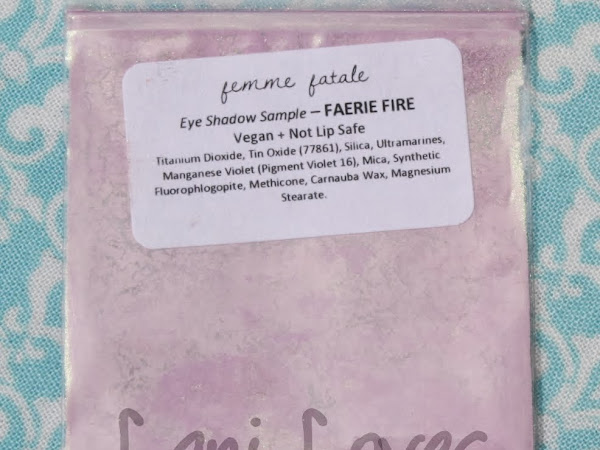 Femme Fatale Friday: Faerie Fire Eyeshadow Swatches & Review