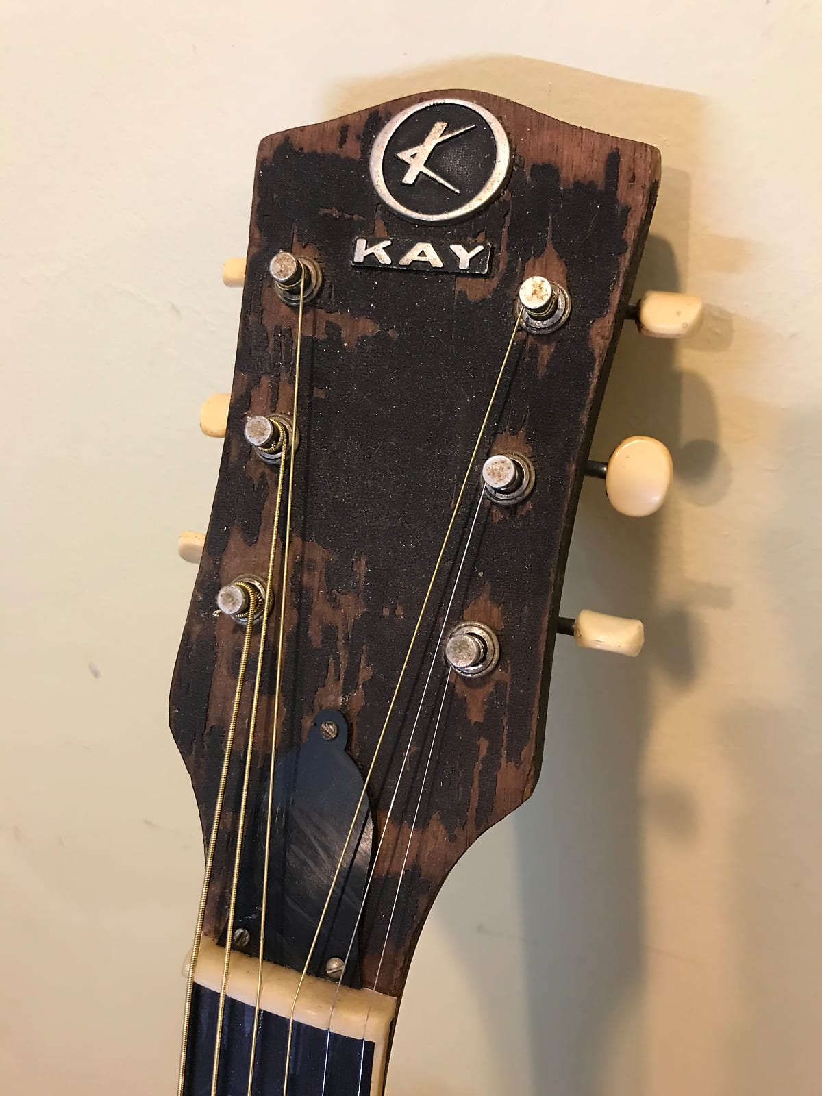 Kay Acoustic Guitar Identification