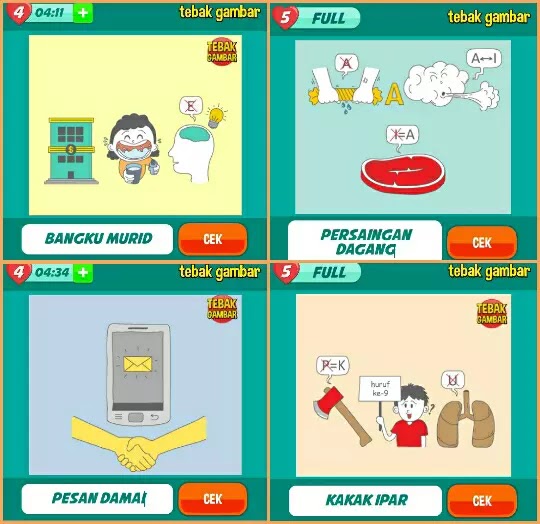 Kunci Jawaban Tebak Gambar Level 1 Nomor 20 Guru Galeri