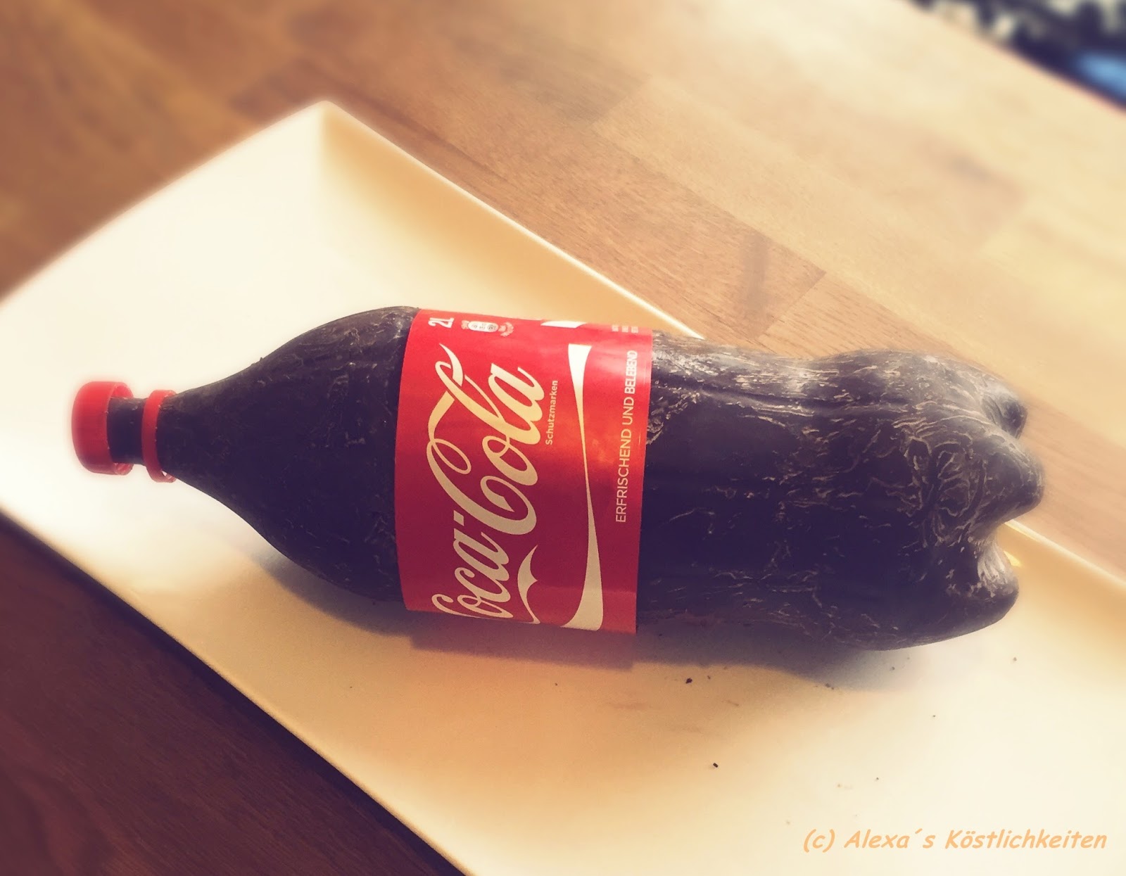 Alexa´s Köstlichkeiten: Motivtorte: Coca Cola Flasche