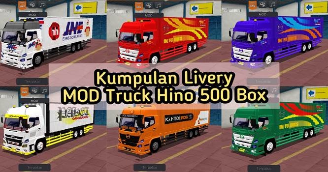 Hino 500 Livery Idbs Truck Hino Simulator Indonesia ...