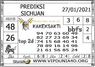 Prediksi Togel SICHUAN DUNIA4D 27 JANUARI 2021 Prediksi Togel SICHUAN DUNIA4D 27 JANUARI 2021