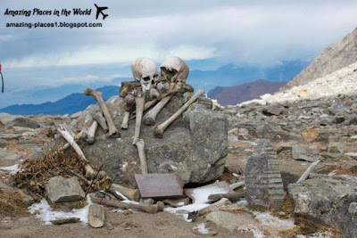 Mysterious lake skeletons in India, Asia, Amazing Lake