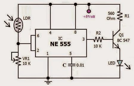Automatic Emergency Light | Circuits-Projects