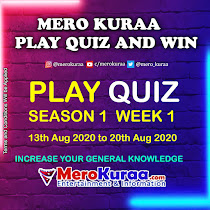 Play Quiz and Win Season 1 Week 1