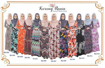 Kurung Rania, Nursing Friendly. Sangat Selesa & Mudah Memakainya