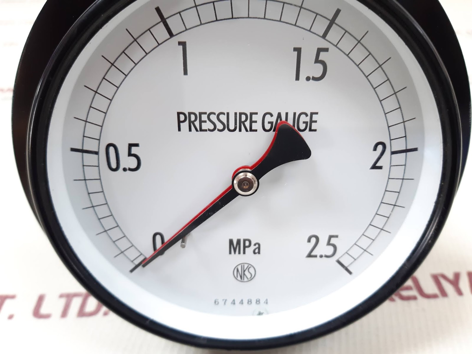 NKS 6744884 PRESSURE GAUGE 02.5 MPA Aeliya Marine