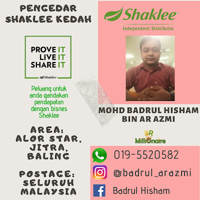 Pengedar Shaklee Alor Setar Kedah