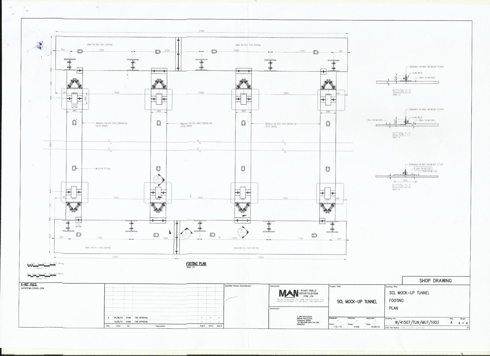 Jasa Fabrikasi Tunnel Support Experience Project Jasa Roll