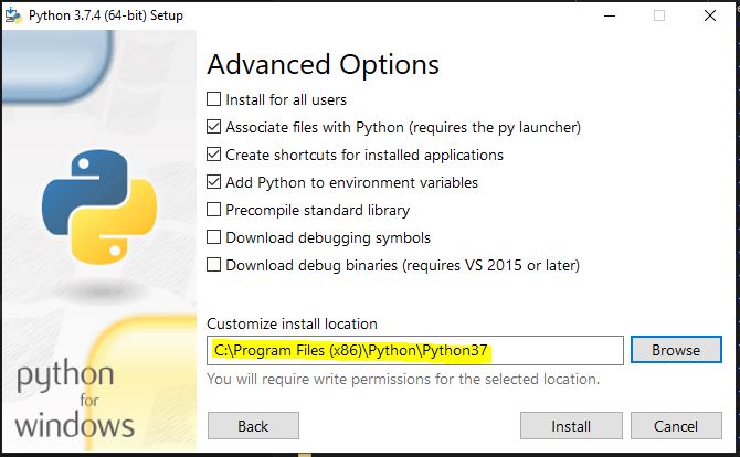 python install step 3 python install step 3