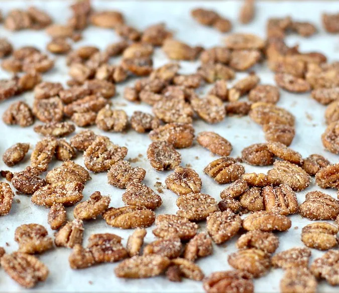 Spiced Pecans with a Rum Glaze Karen's Kitchen Stories