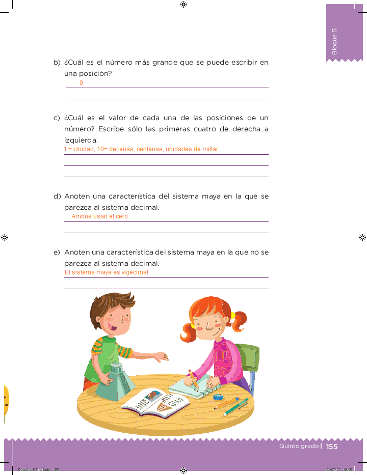 Respuestas ¿En qué se parecen? - Desafíos matemáticos 5to Bloque 5 2014-2015 