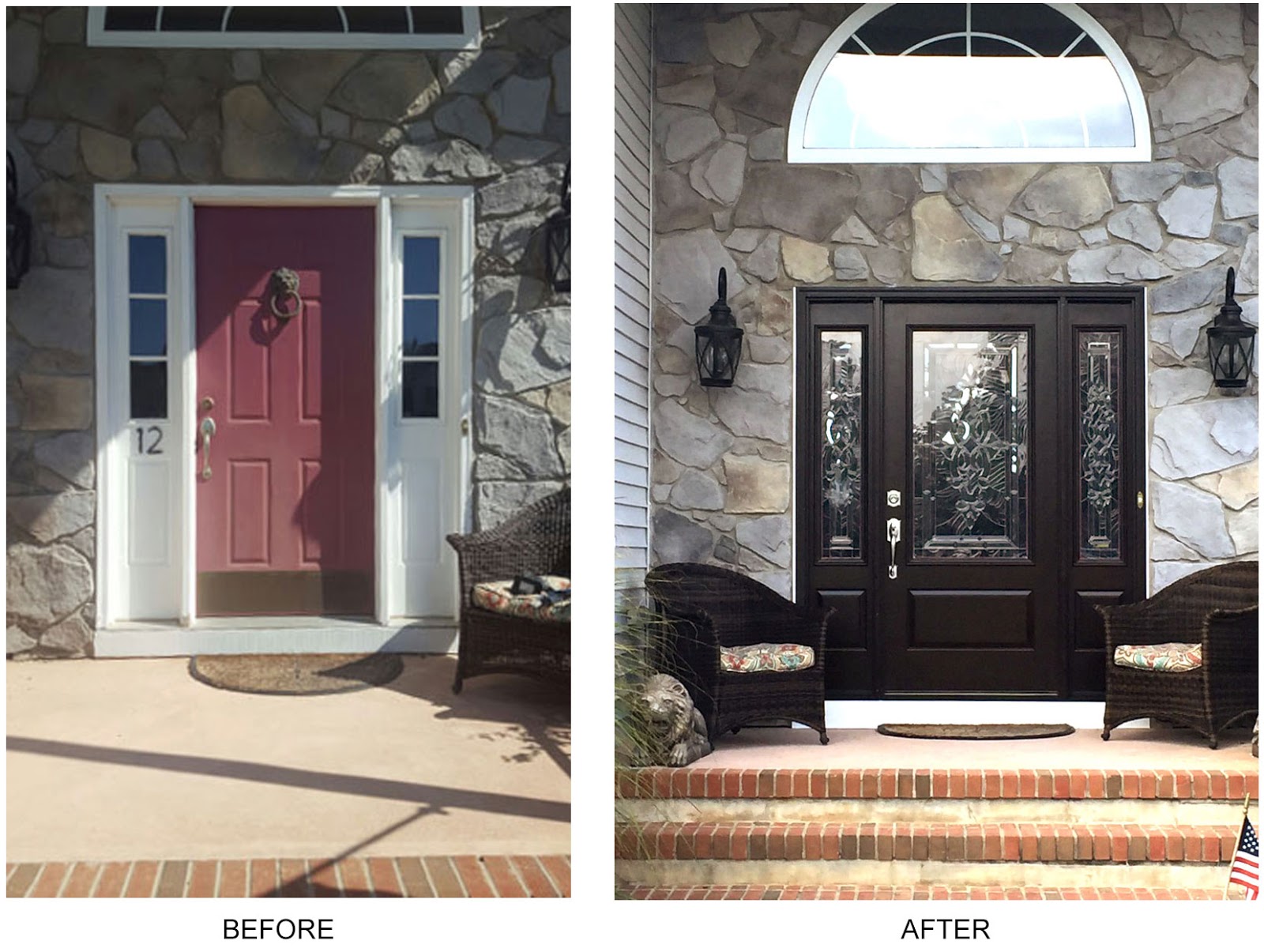 In Real Life See The Before And After Feather River Doors