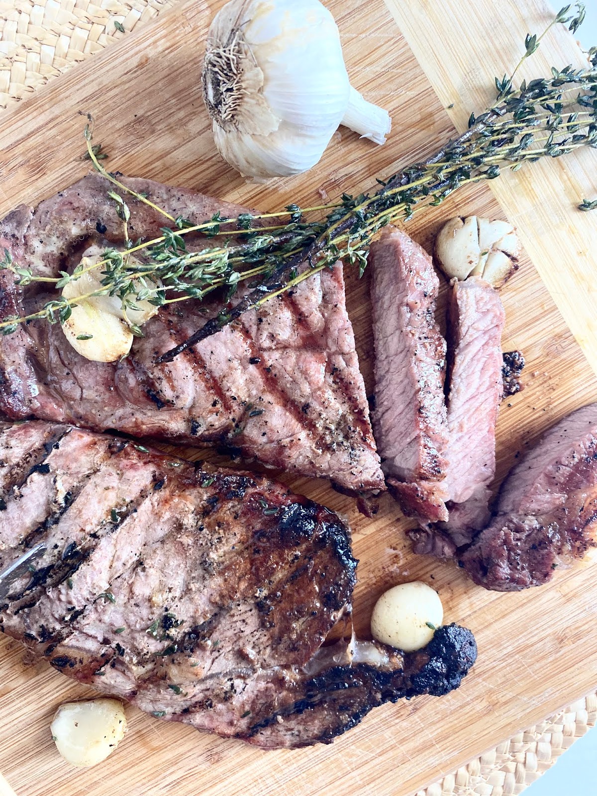 Garlic &amp; Thyme Butter Steaks | Ally&amp;#39;s Sweet &amp; Savory Eats