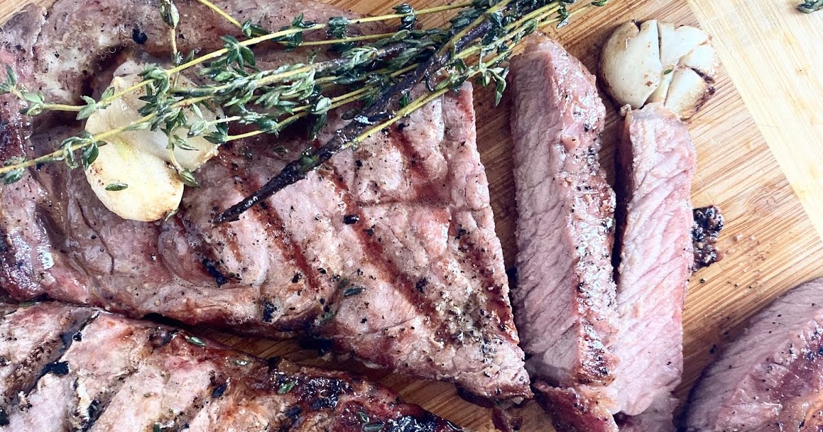 Garlic & Thyme Butter Steaks Ally's Sweet & Savory Eats