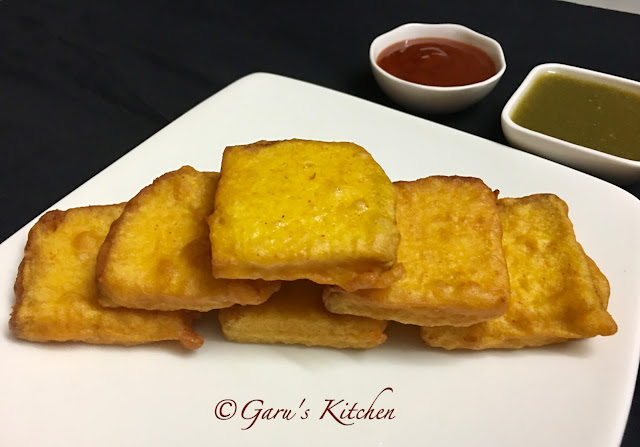 bread fritters recipe | bread pakora recipe | bread bhajis recipe | how to make bread fritters