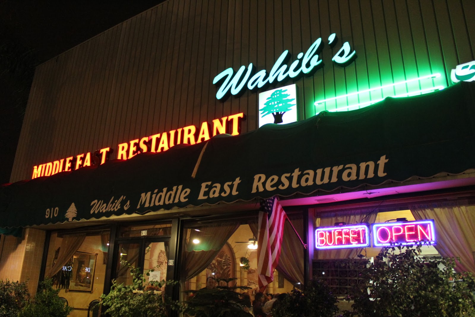 ana's LA journal ‘Wahib's Middle East Restaurant’