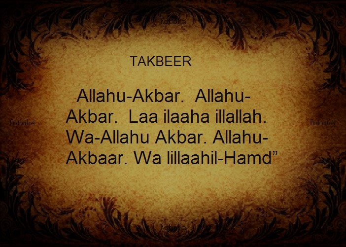 EidulAdha Takbeer 2108 Allahuakbar Allahuakbar, Hajj, TakbeerE